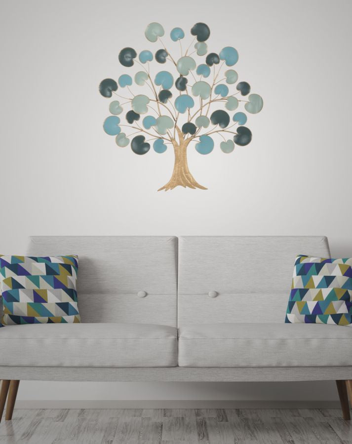 Decorațiune perete metalică Apple, model măr, 89x90 cm Arboteca