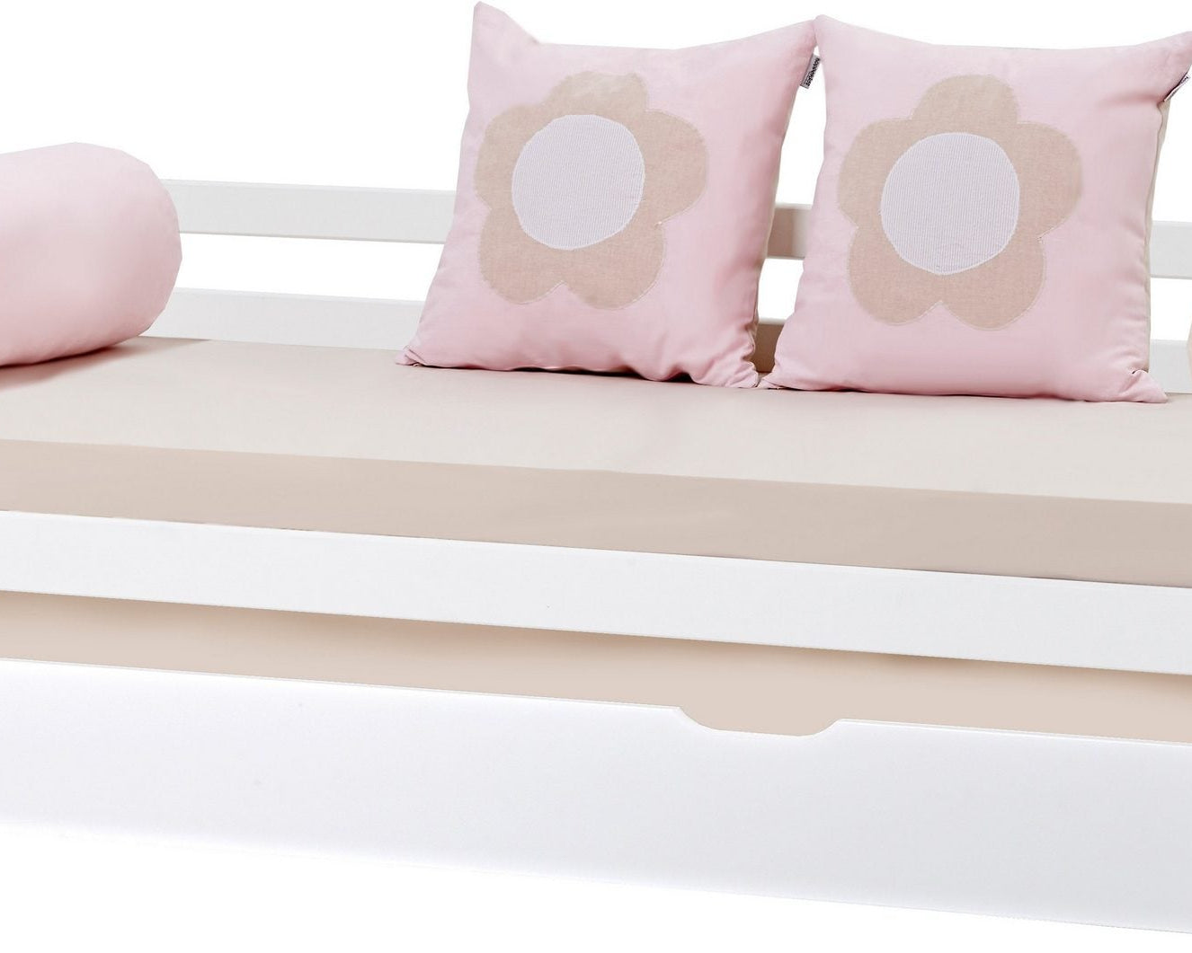 Sertar pat Hopekids cu somiera, pentru saltea 70x190 cm Arboteca