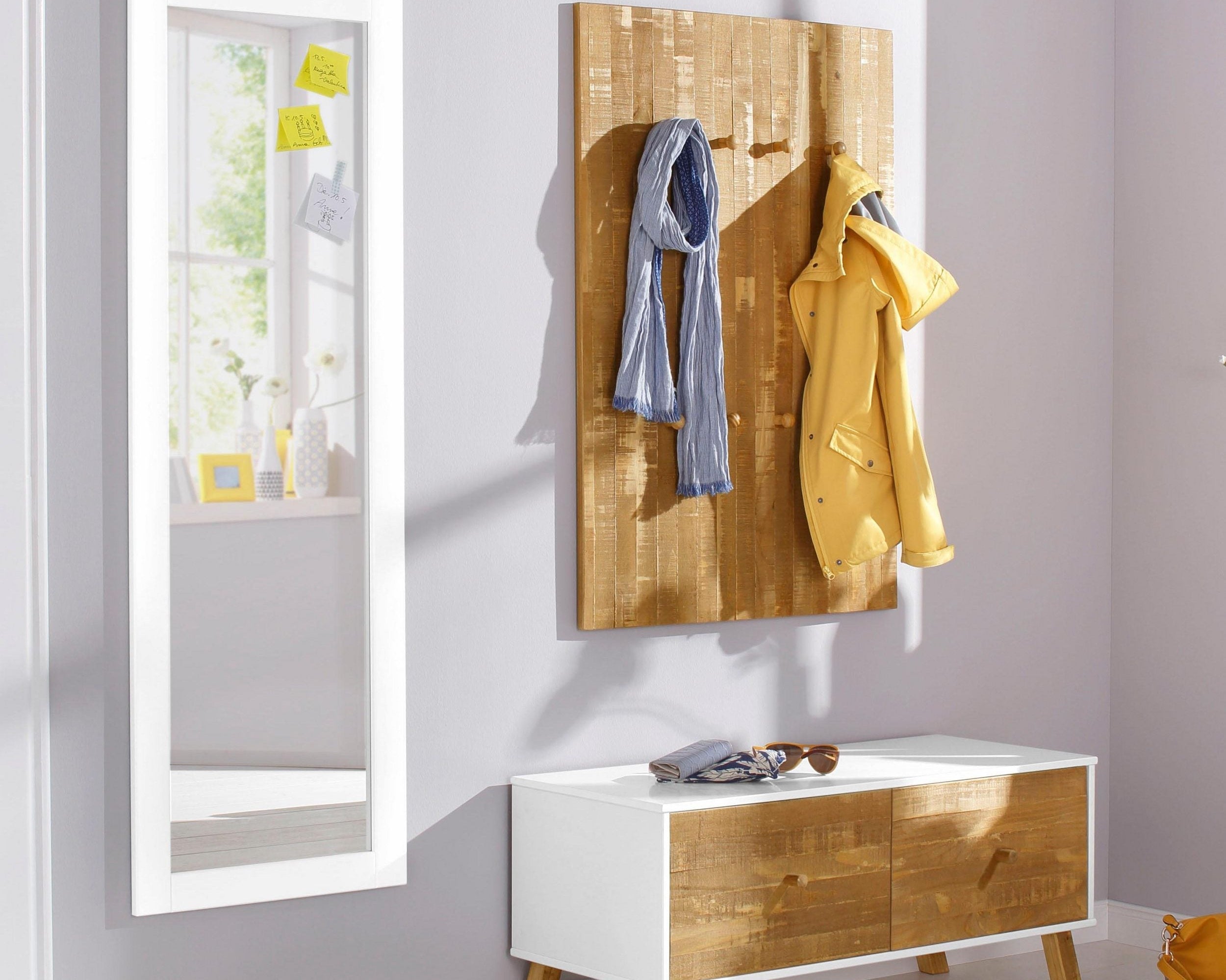 Oglindă Rondo cu ramă MDF, 50 × 150 cm Arboteca