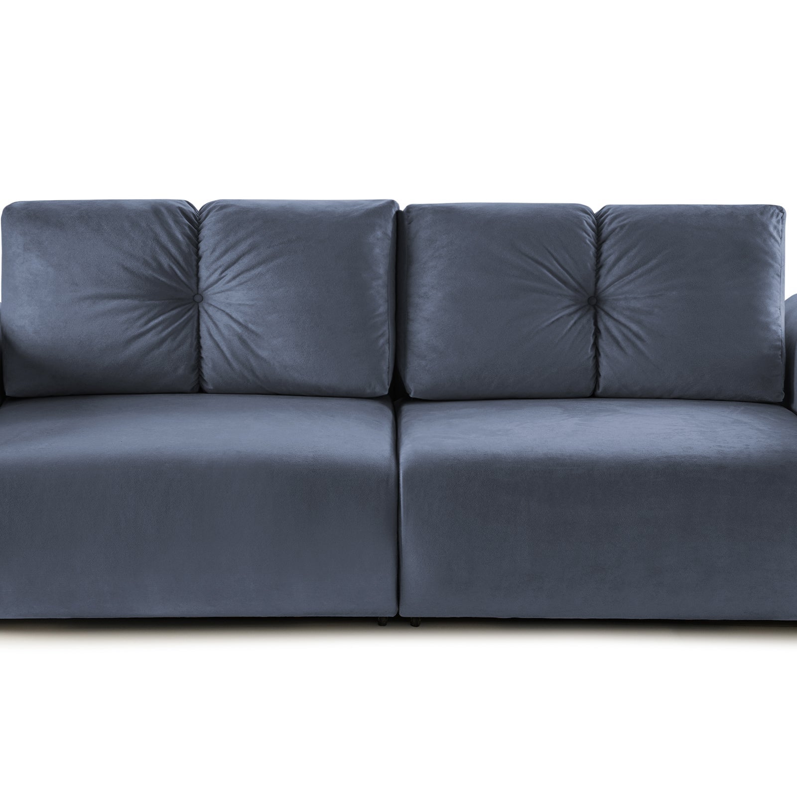 Canapea Extensibilă 3 locuri GEORGIA, cu 2 lăzi depozitare, 248x110x90 cm