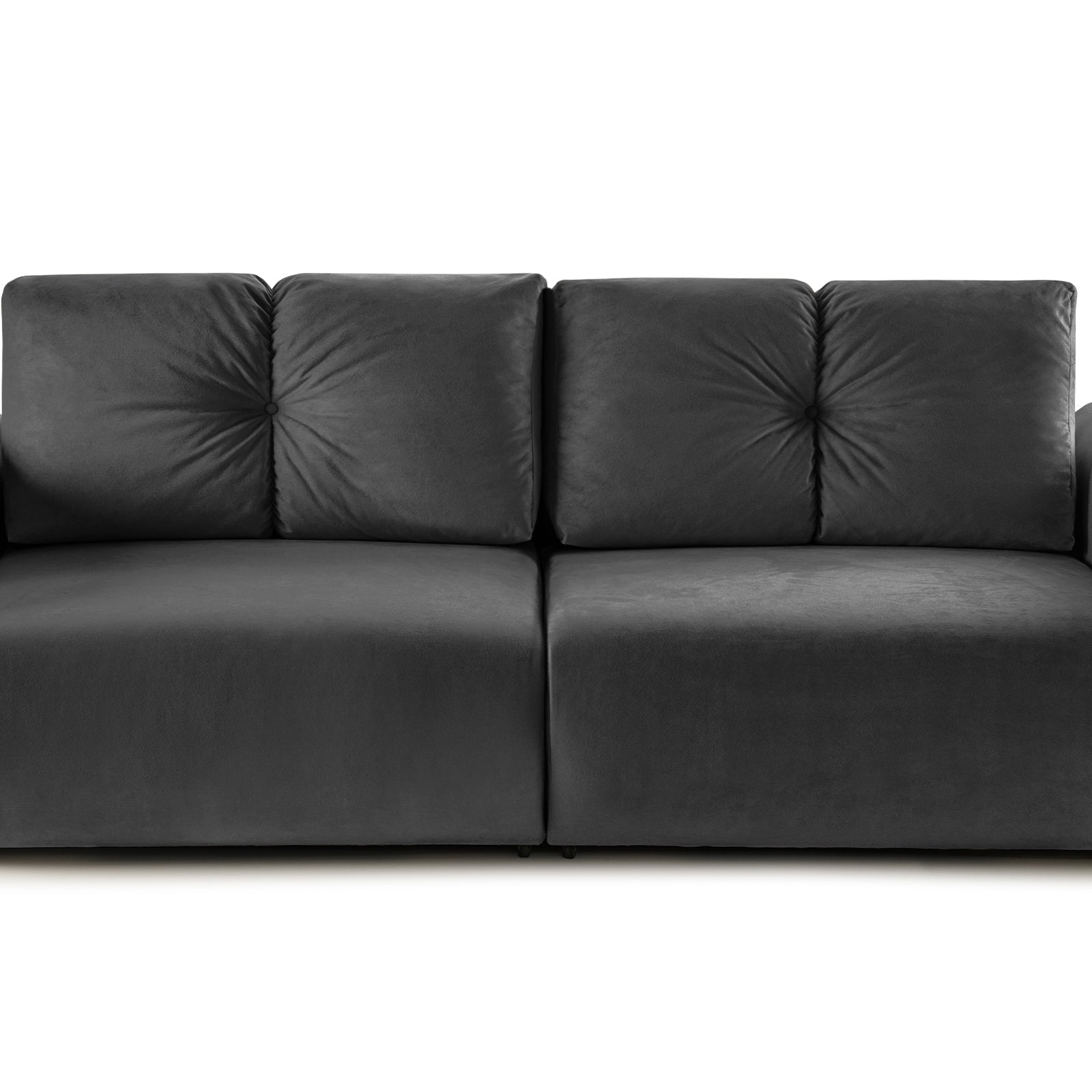 Canapea Extensibilă 3 locuri GEORGIA, cu 2 lăzi depozitare, 248x110x90 cm