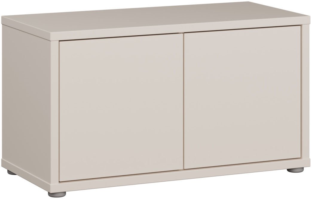 Bancă de pantofi Alice Springs, 8 perechi, bej, 74×41×35 cm, Push-to-Open Arboteca
