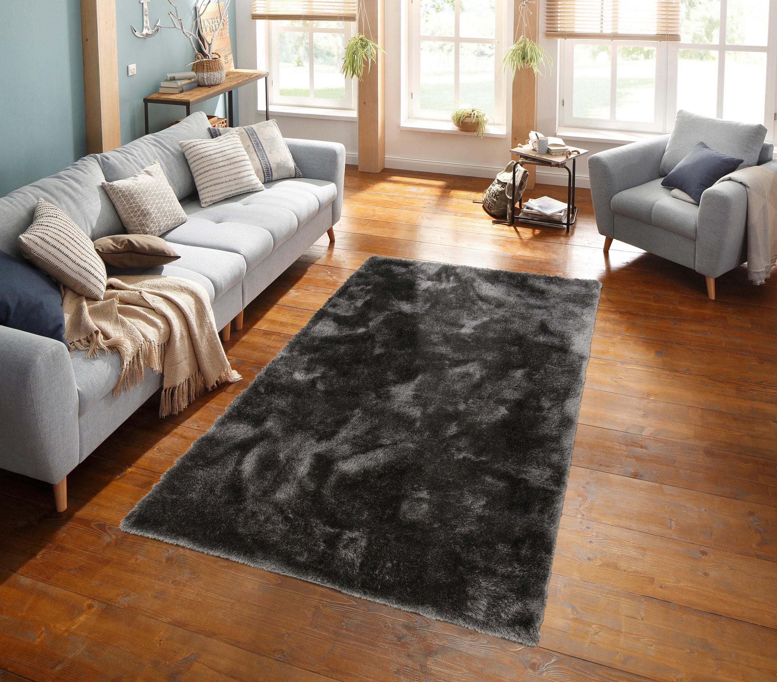 Covor Mikro Soft Super, fir înalt și moale, 160 x 230 cm Arboteca