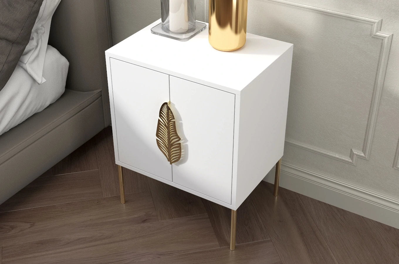 Noptiera Ayana, Alb/Auriu Arboteca