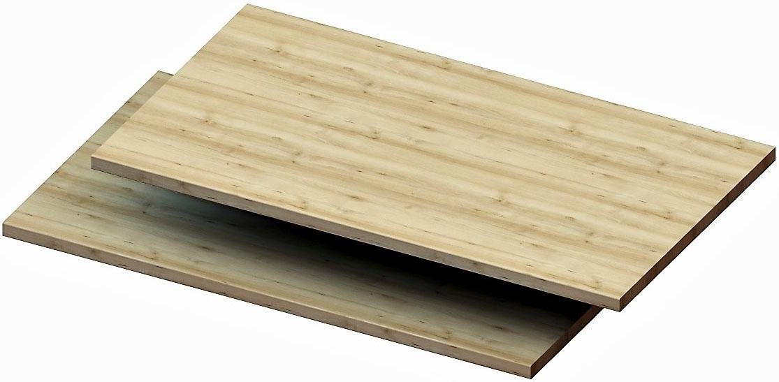 Set 2 rafturi de perete PAL, 83 cm Arboteca