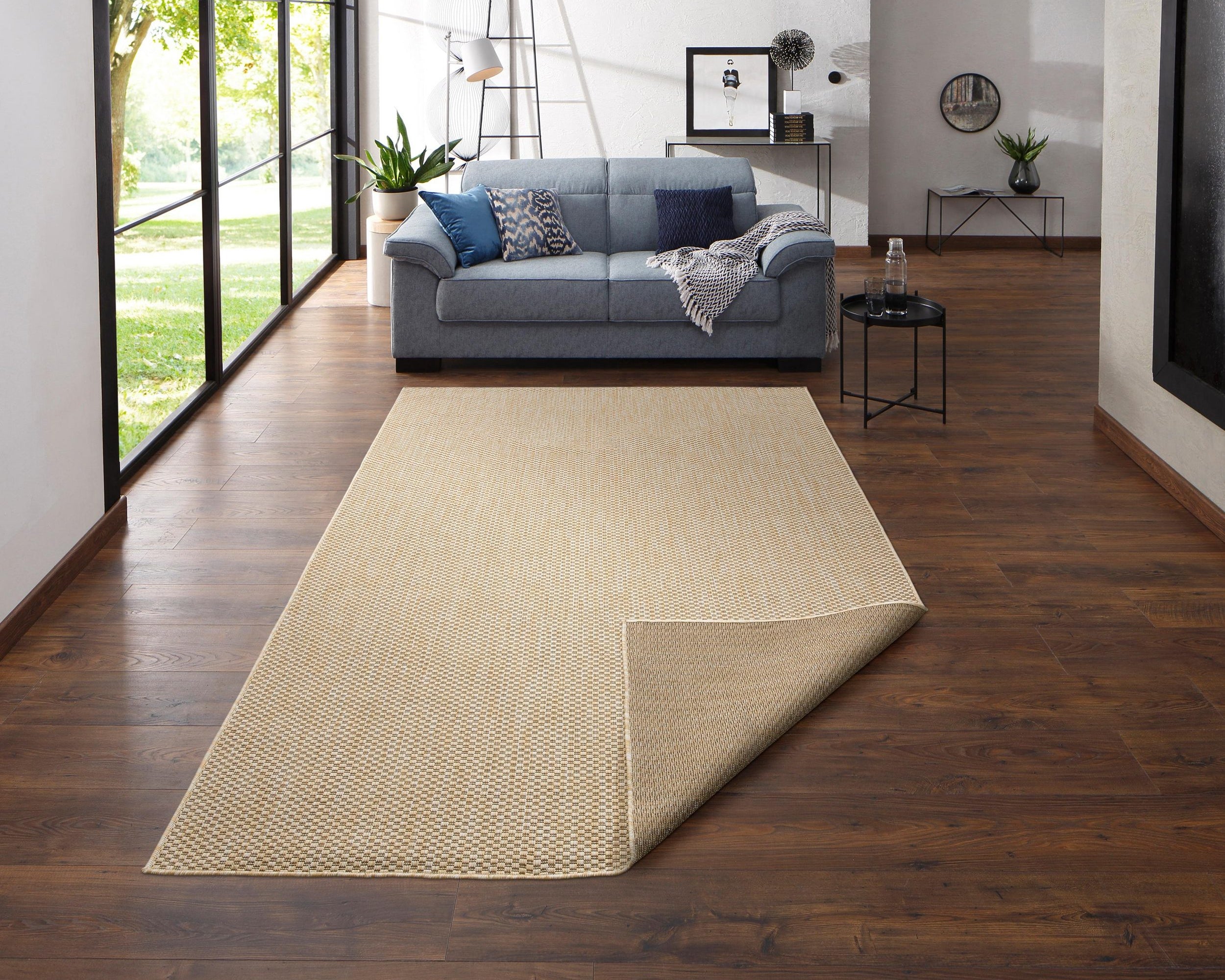 Covor Rhodes, polipropilenă, bej, 280 x 390 cm Arboteca