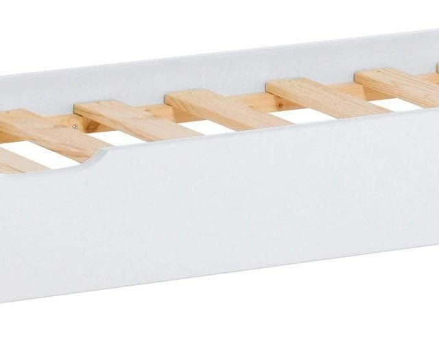 Sertar pat Hopekids cu somiera, pentru saltea 70x190 cm Arboteca