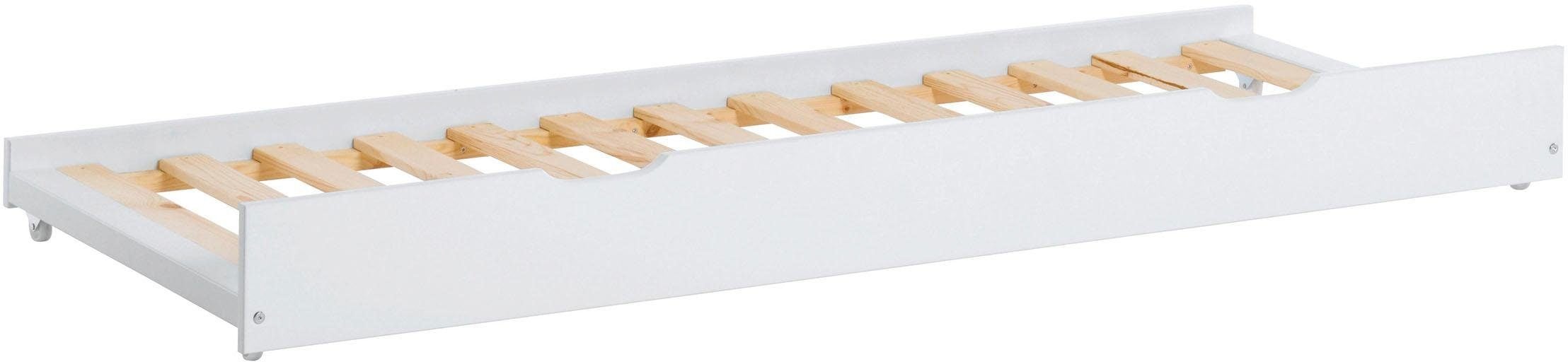 Sertar pat Hopekids cu somiera, pentru saltea 70x190 cm Arboteca