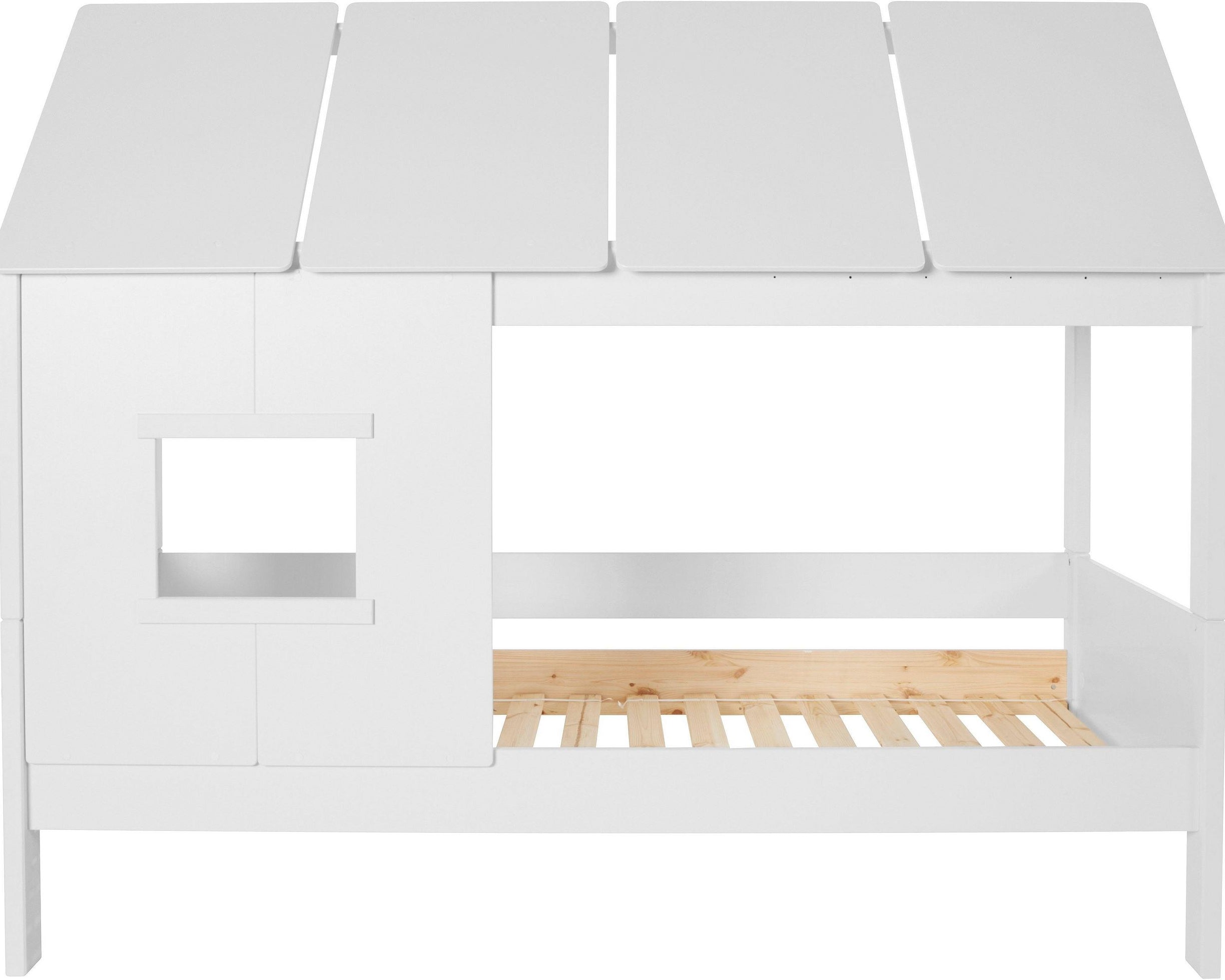 Pat tip casuta pentru copii Finn, 90x200 cm Arboteca