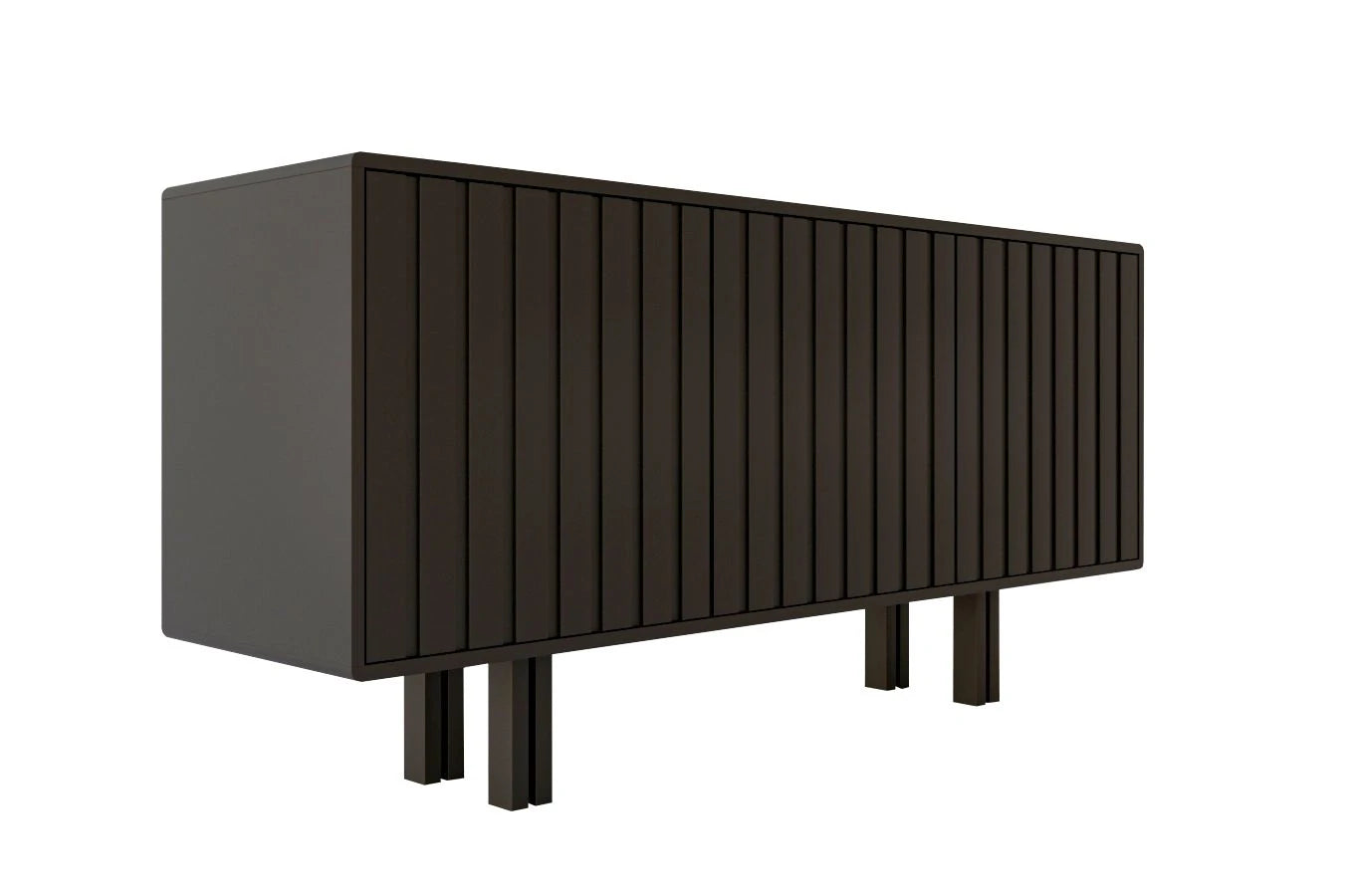 Comoda Visage, Negru, 149 cm Arboteca