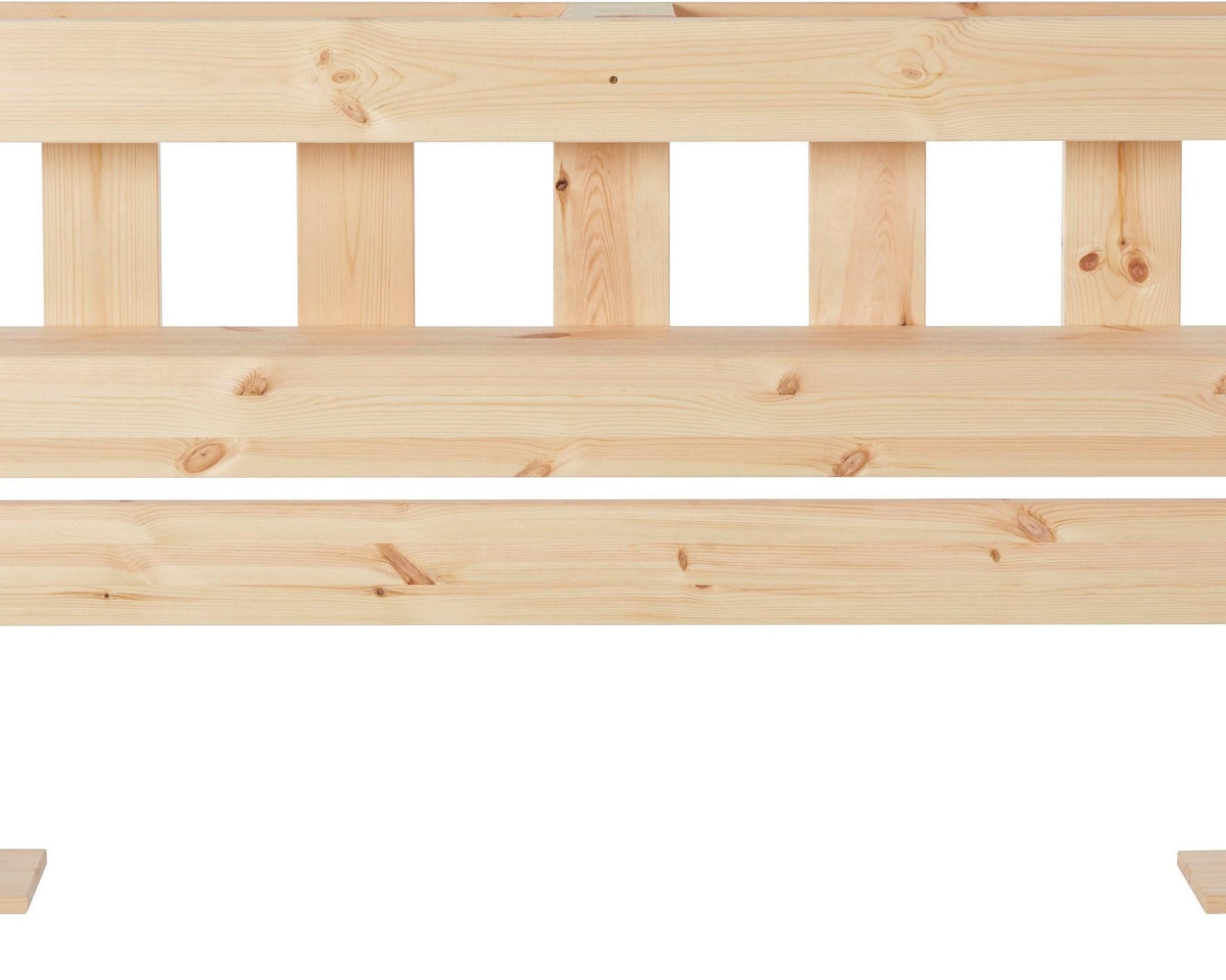 Tablie pat Alasco din lemn masiv de pin, natur, 160 cm latime Arboteca