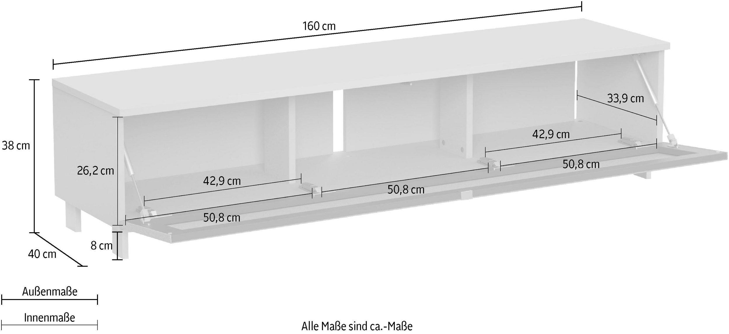 Comodă tv Just Racks Arboteca