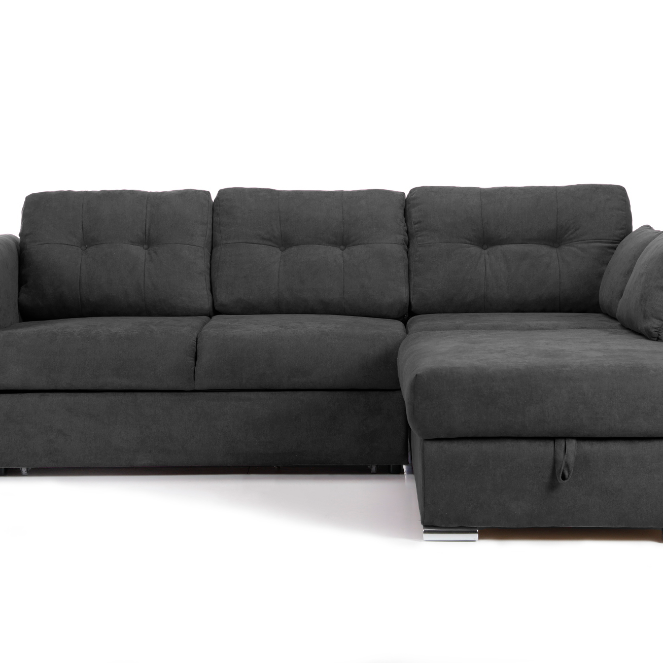 Colțar Extensibil JAZZ, cu ladă depozitare, 245 x 205 x 90 cm