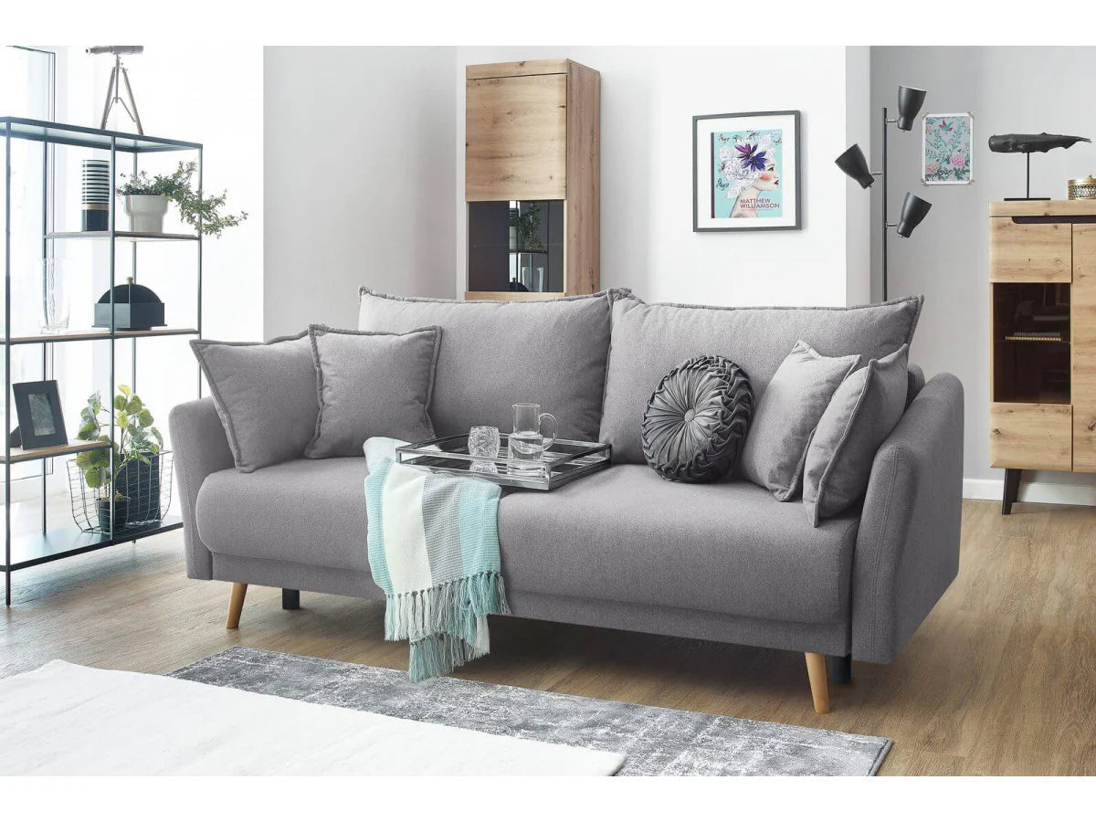 Canapea Extensibilă 3 locuri JULIET, cu ladă de depozitare, 215x88x95 cm Prestige Home