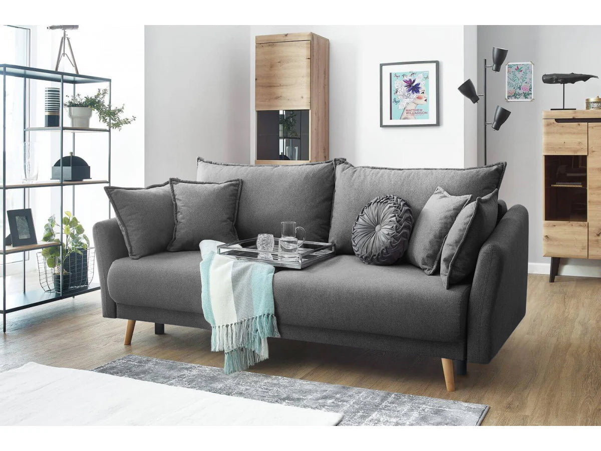 Canapea Extensibilă 3 locuri JULIET, cu ladă de depozitare, 215x88x95 cm Prestige Home