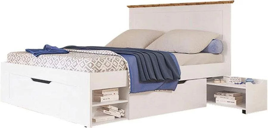 Pat Banburry cu sertare, 90/200cm Arboteca