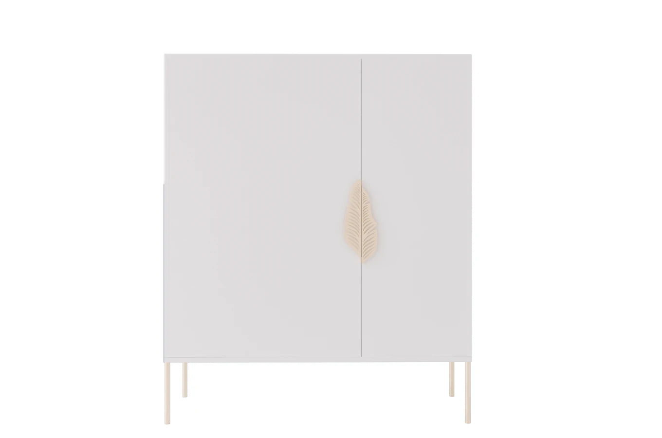 Pantofar Ayana, Alb/Auriu Arboteca