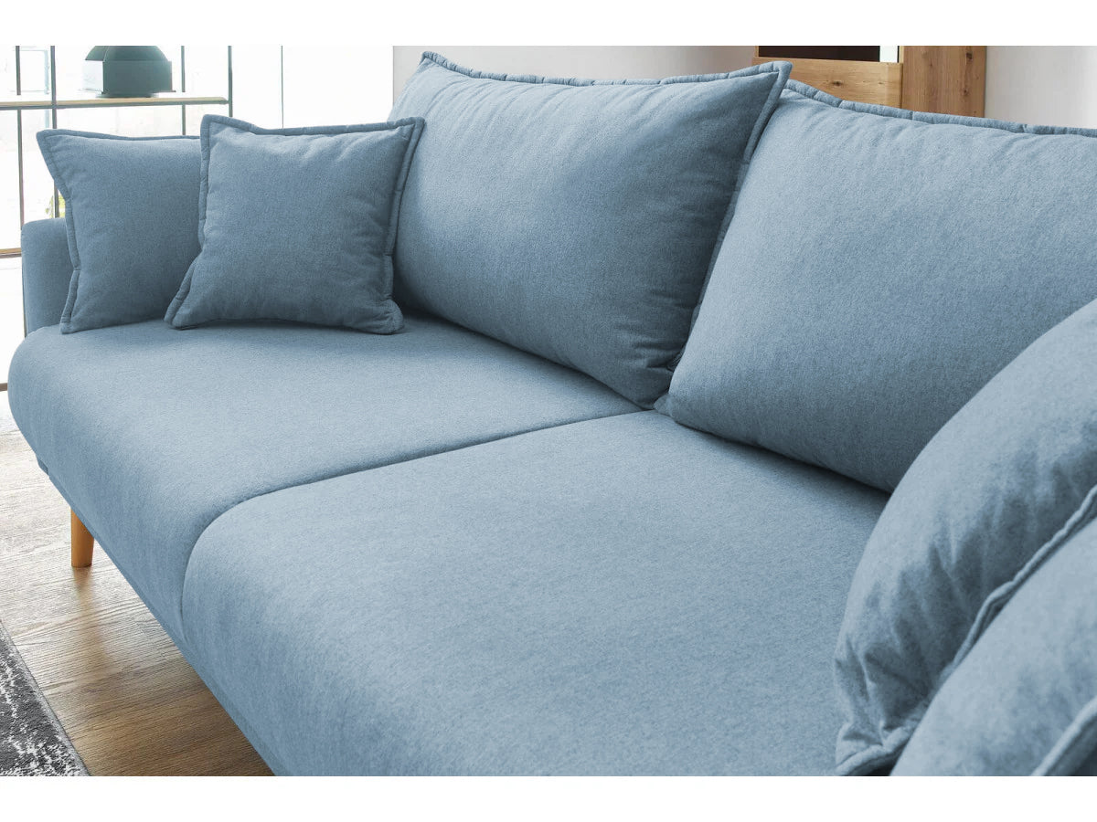 Canapea Extensibilă 3 locuri JULIET, cu ladă de depozitare, 215x88x95 cm Prestige Home