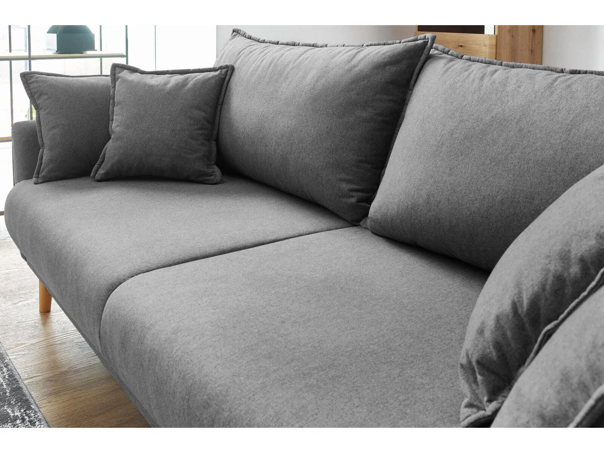 Canapea Extensibilă 3 locuri JULIET, cu ladă de depozitare, 215x88x95 cm Prestige Home