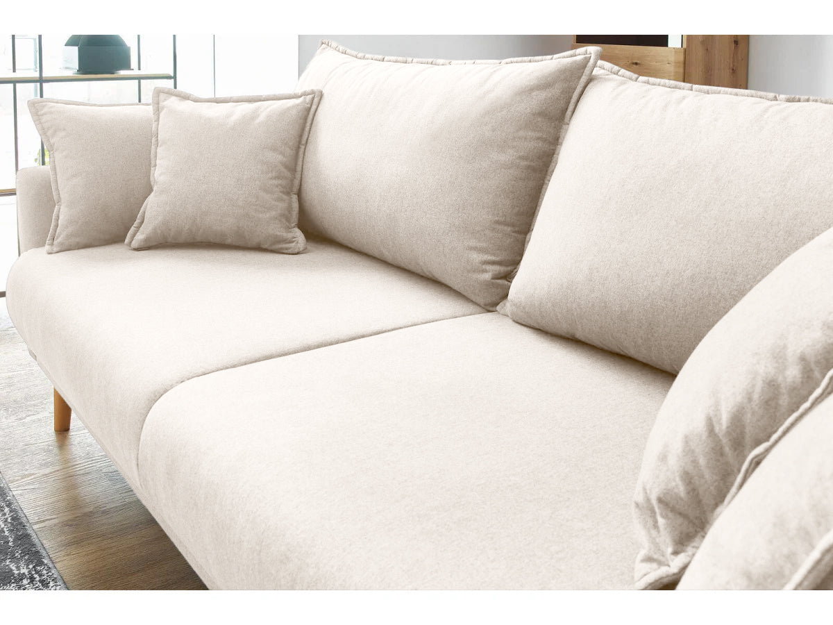 Canapea Extensibilă 3 locuri JULIET, cu ladă de depozitare, 215x88x95 cm Prestige Home