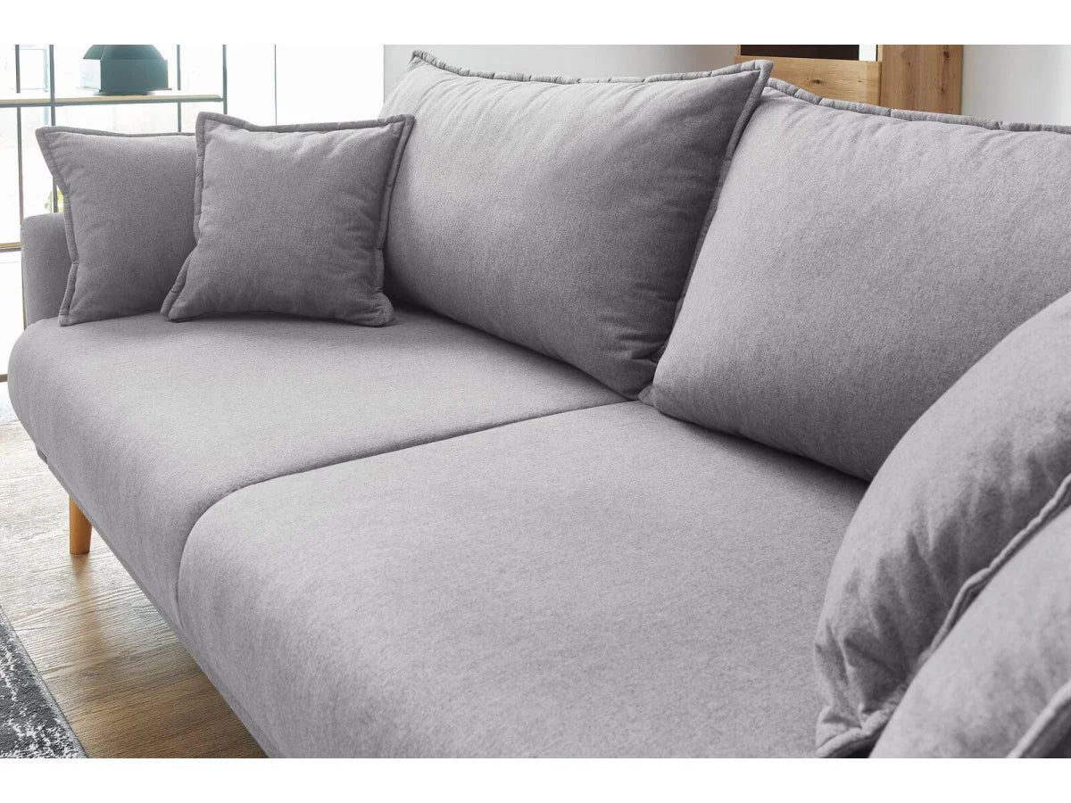 Canapea Extensibilă 3 locuri JULIET, cu ladă de depozitare, 215x88x95 cm Prestige Home