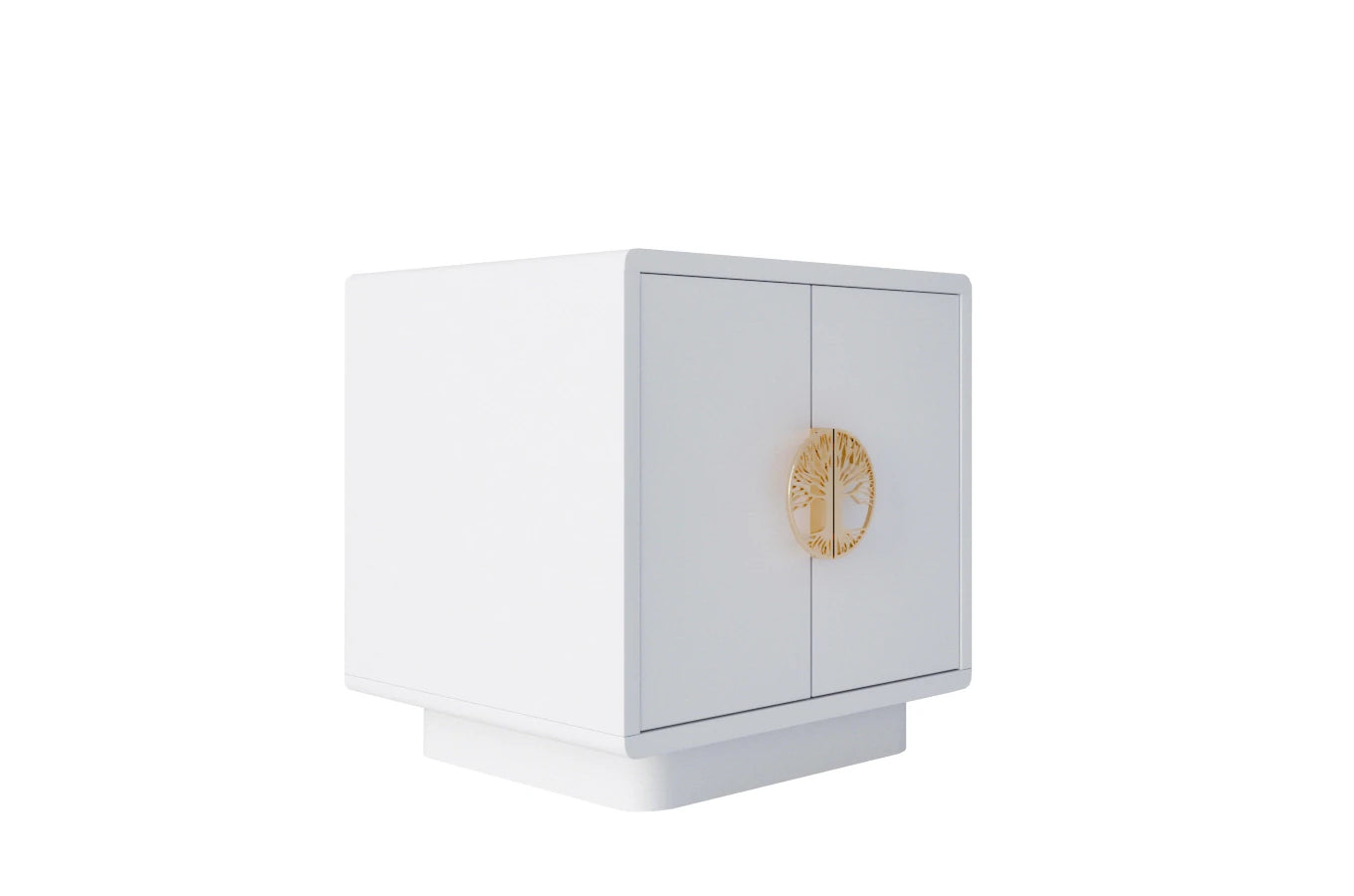 Noptiera Lotus, Alb/Auriu Arboteca