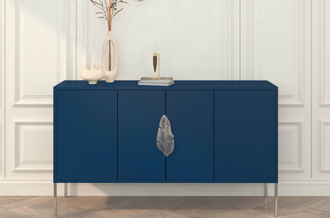Comoda Ayana, Albastru / Argintiu Arboteca