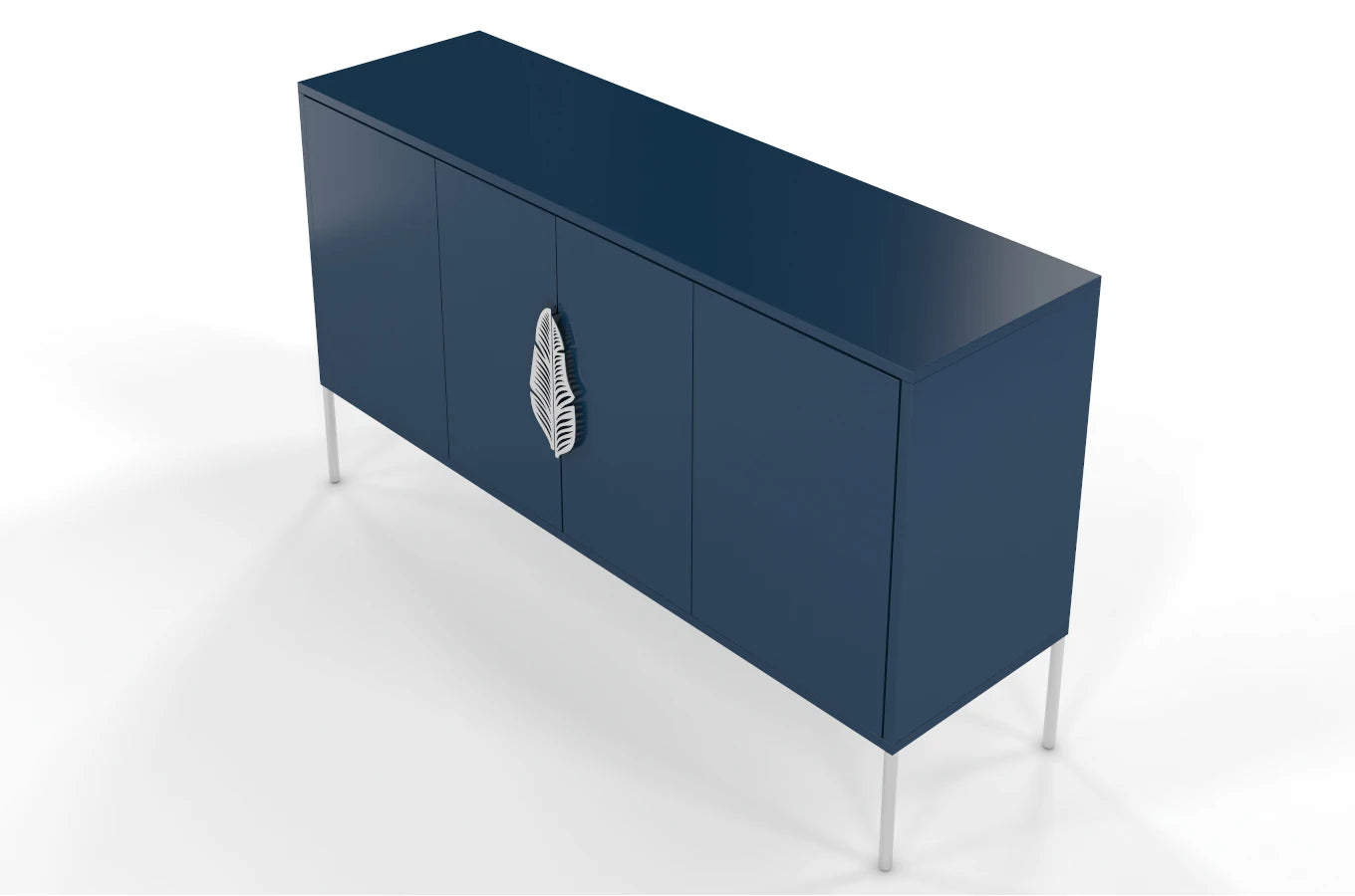 Comoda Ayana, Albastru / Argintiu Arboteca