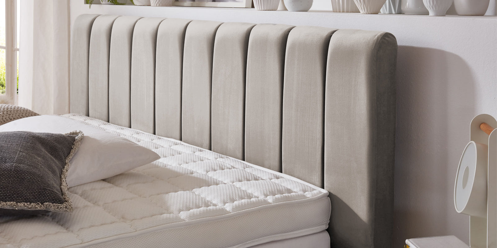 Pat Tapitat Santiago, cu Lada Rabatabil, Verde-Smarald, Prestigehome.ro, Prestige, #Color_swing-bej