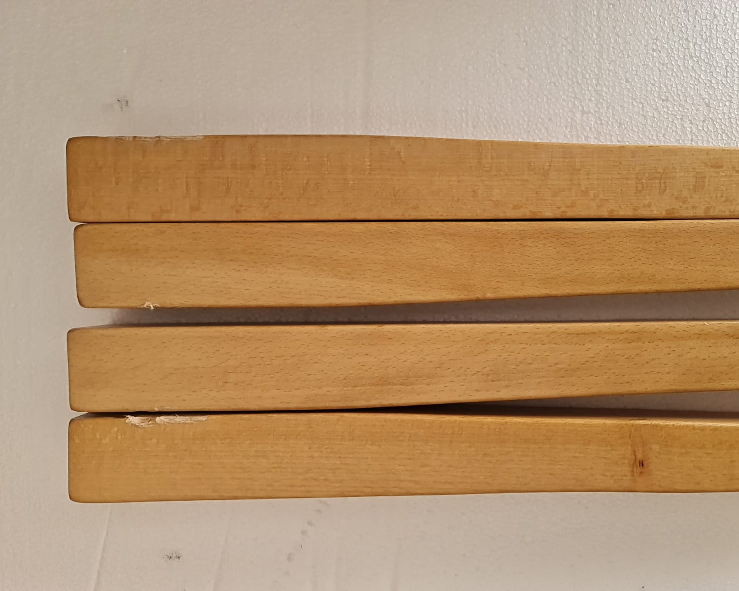Set 4 scaune Rubin, lemn masiv, imitatie piele, rosu Arboteca