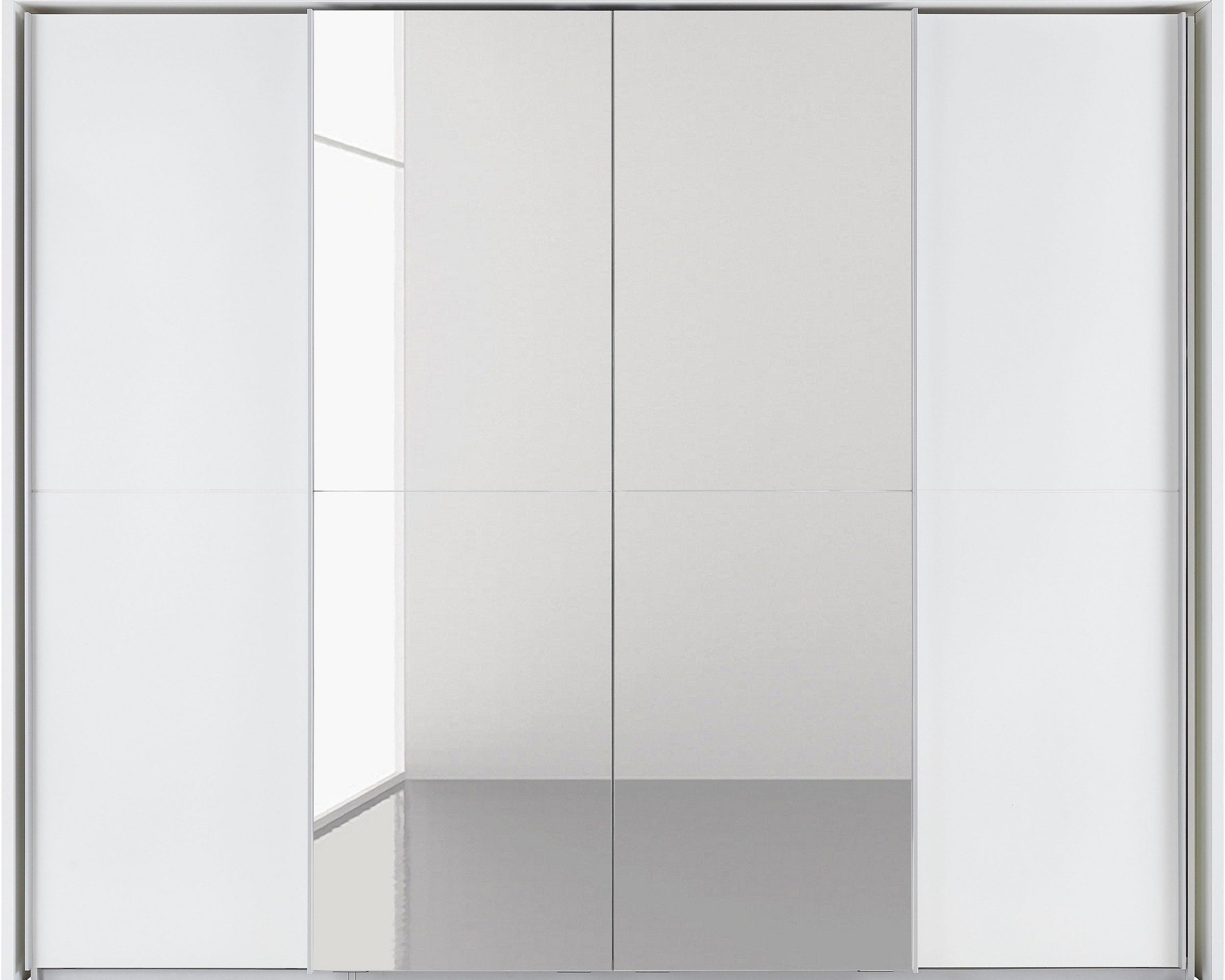 Ramă dulap cu iluminare, 280 cm, alb Arboteca