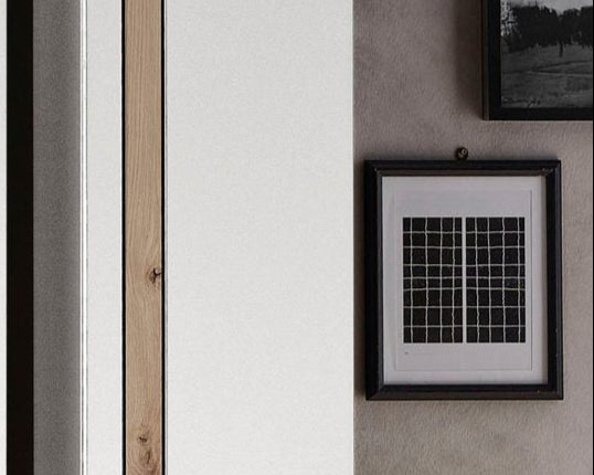 Dulap suspendat Loft Two, PAL si MDF, 1 usa, 3 rafturi Arboteca