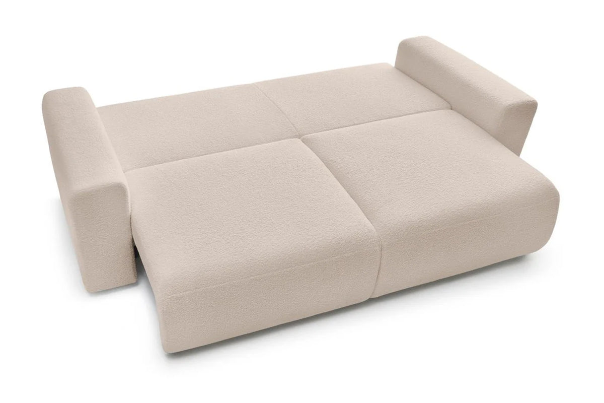Canapea Extensibilă 3 locuri LIVIGNO, cu ladă de depozitare, 235x93x100 cm Prestige Home