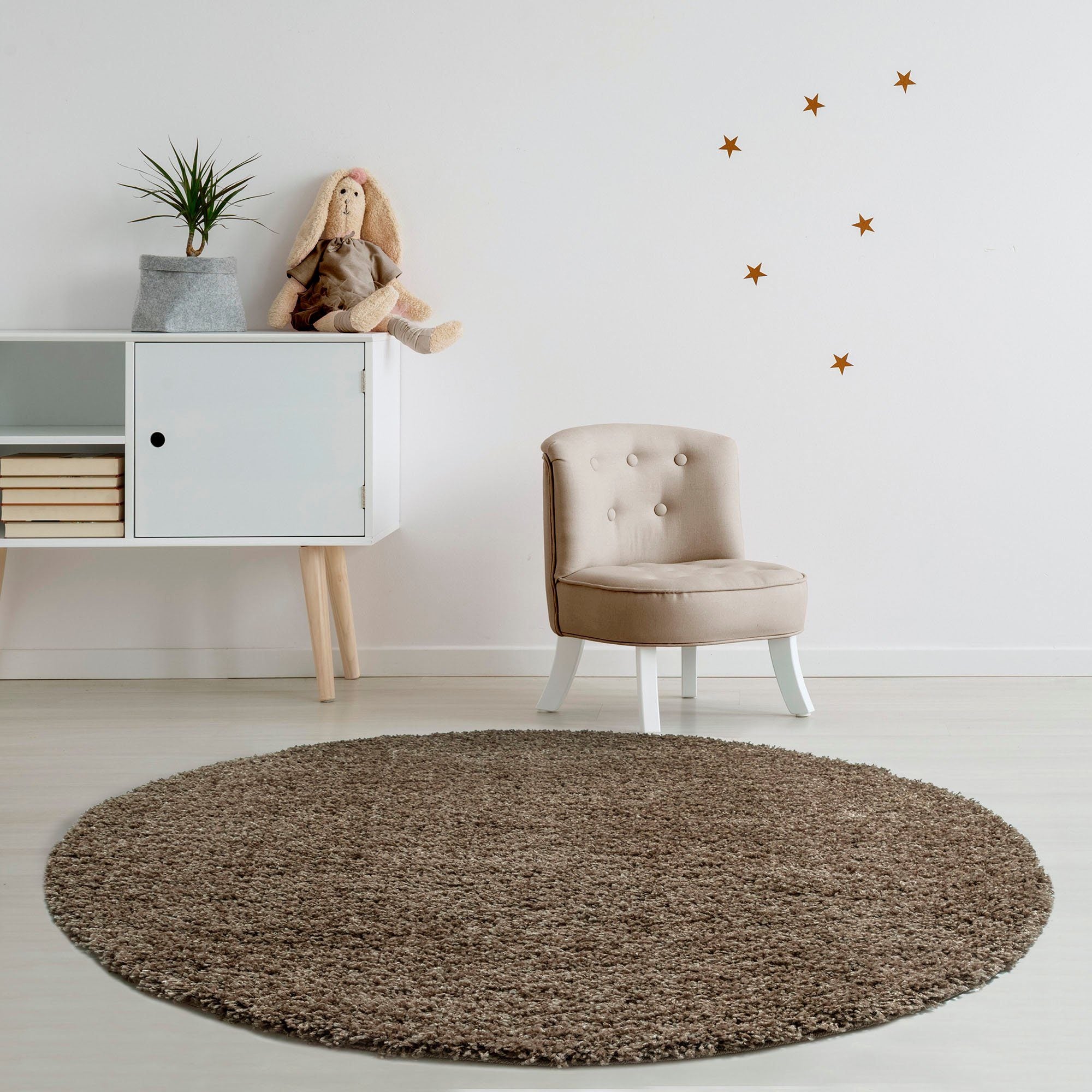 Covor Shaggy 30, 140cm Arboteca