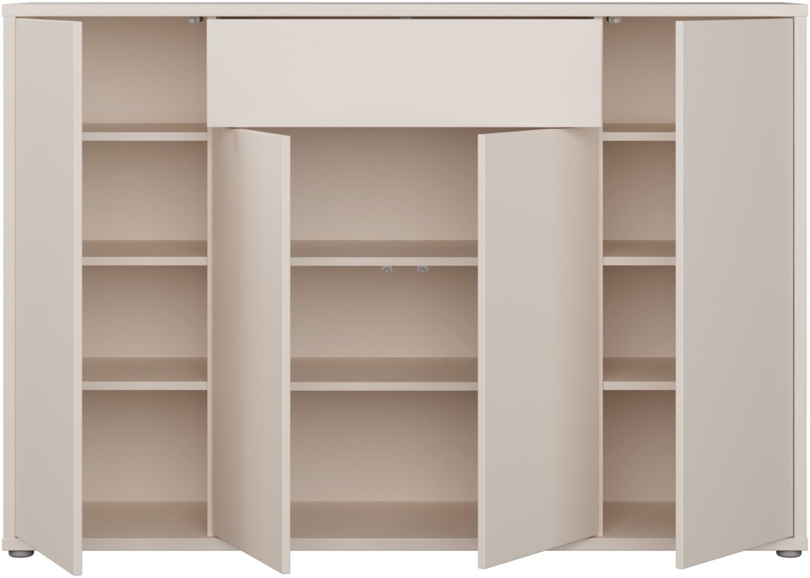 Pantofar Alice Springs, 28 perechi, alb, 144×99×35 cm, Push-to-Open Arboteca