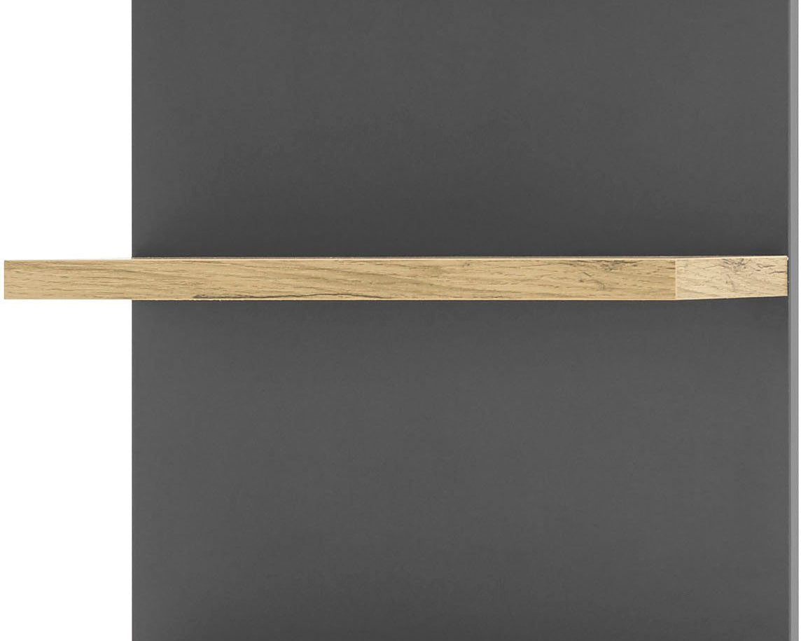 Poliță de perete Westminster, gri-stejar, 40 cm Arboteca