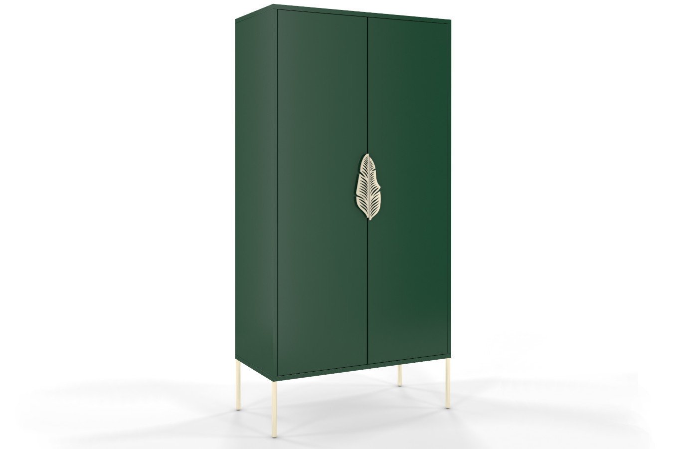 Comoda inalta Ayana, Verde/Auriu Arboteca