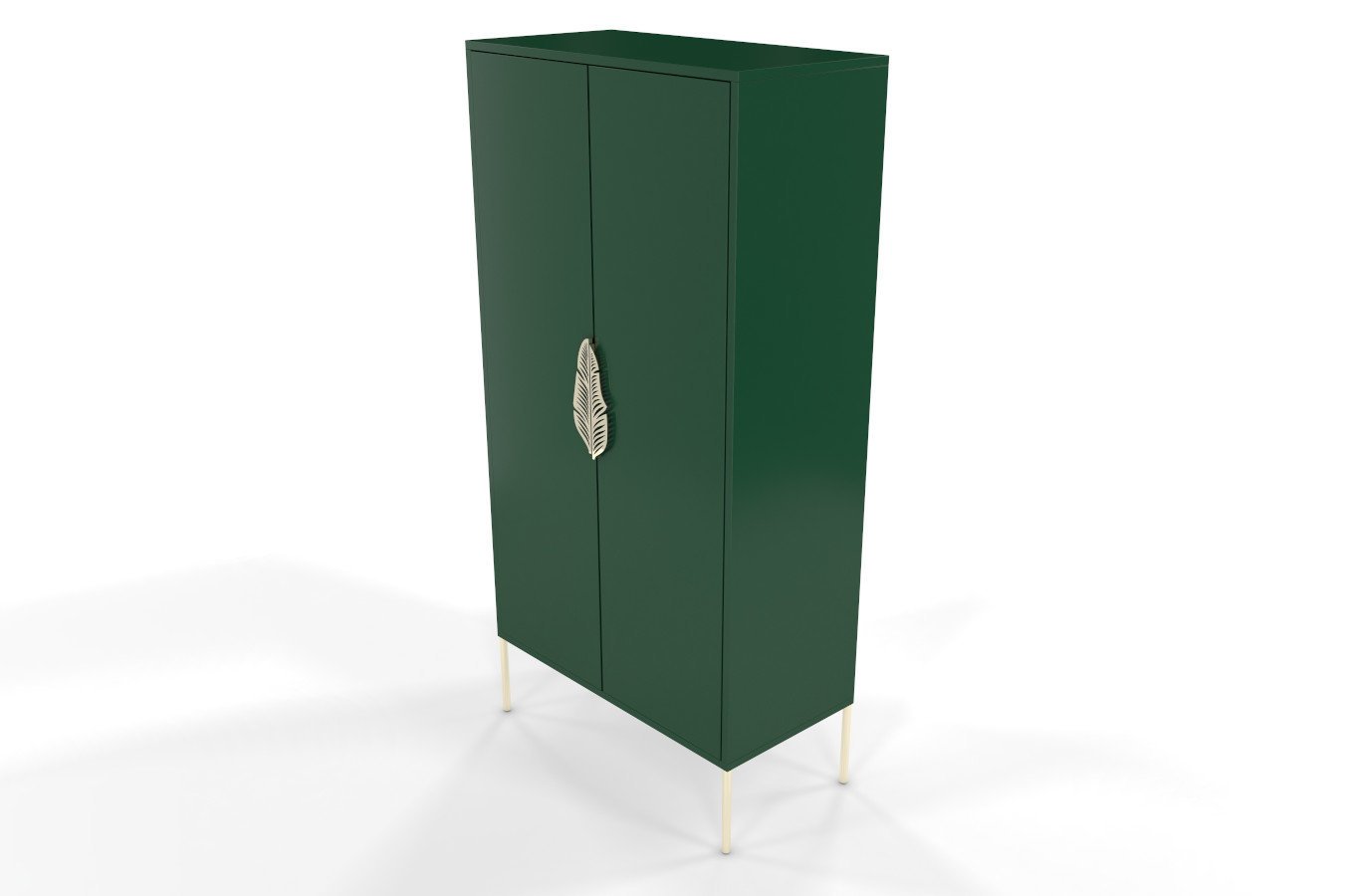 Comoda inalta Ayana, Verde/Auriu Arboteca