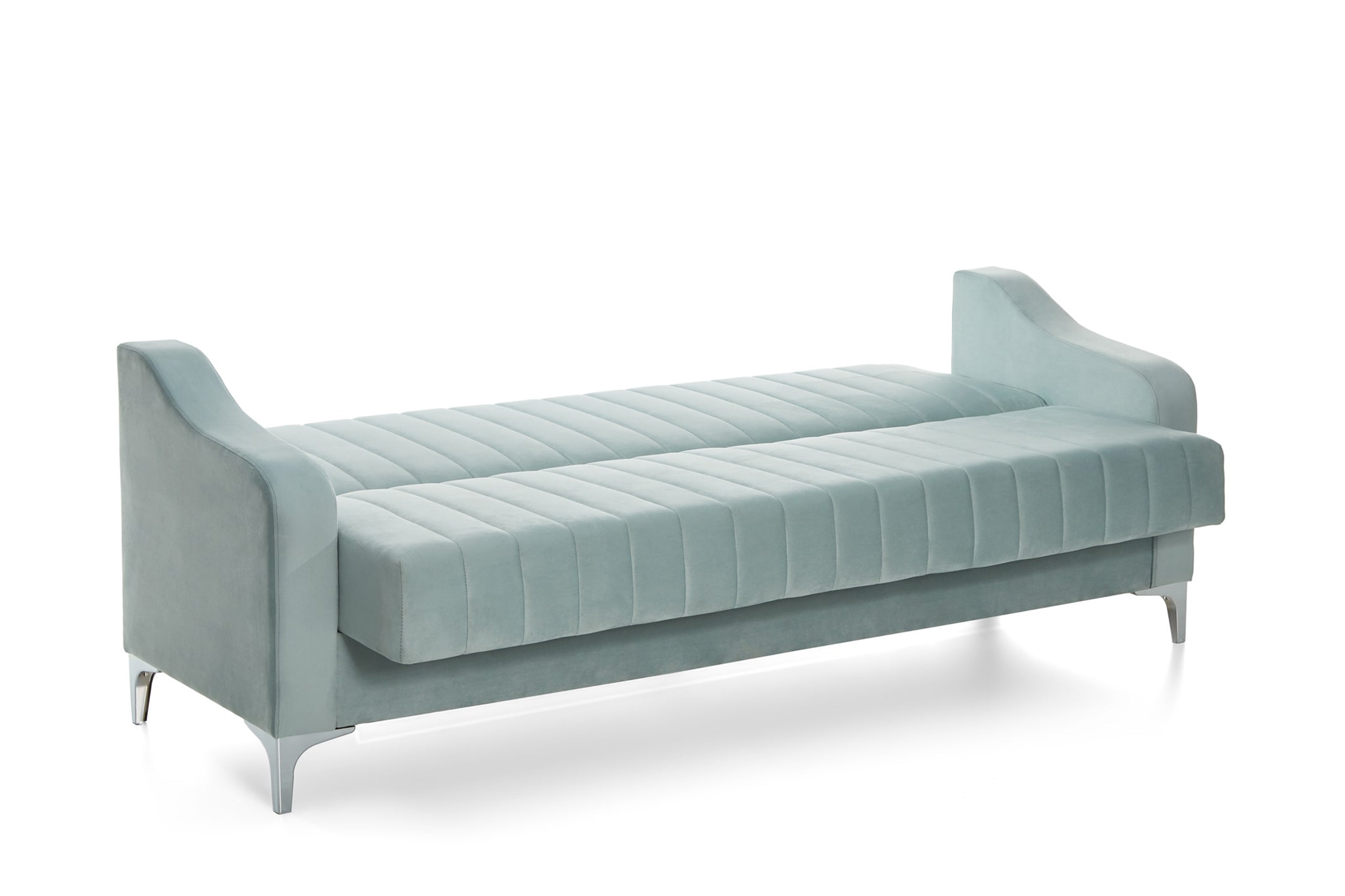 Canapea Extensibila 3 locuri AQUA, cu lada de depozitare, 212x70x97 cm - Prestigehome.ro - Canapea - Prestige - #color_swing-Menta