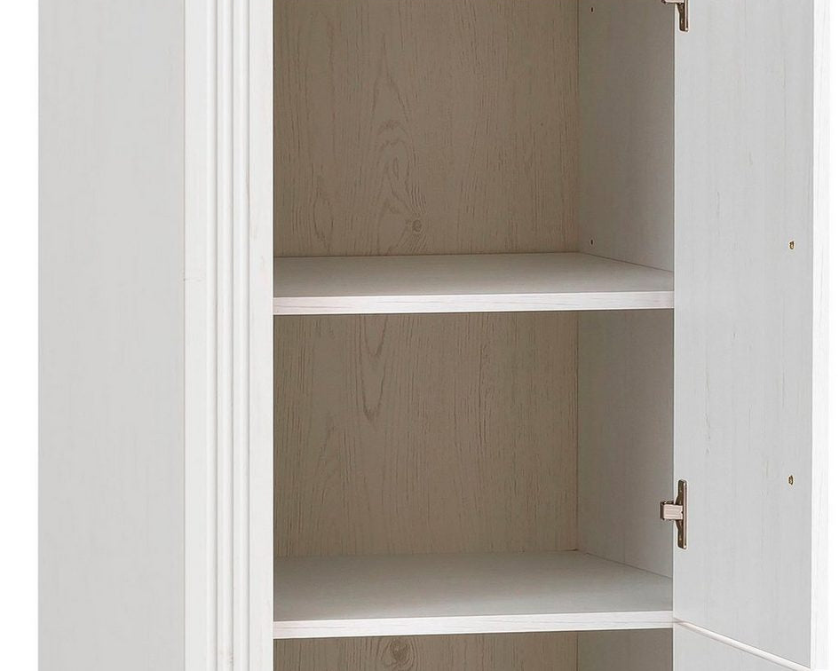Bucătărie MDF/PAL melaminat Westminster, alb pin/stejar Wotan, dezasamblat, 270 cm Arboteca