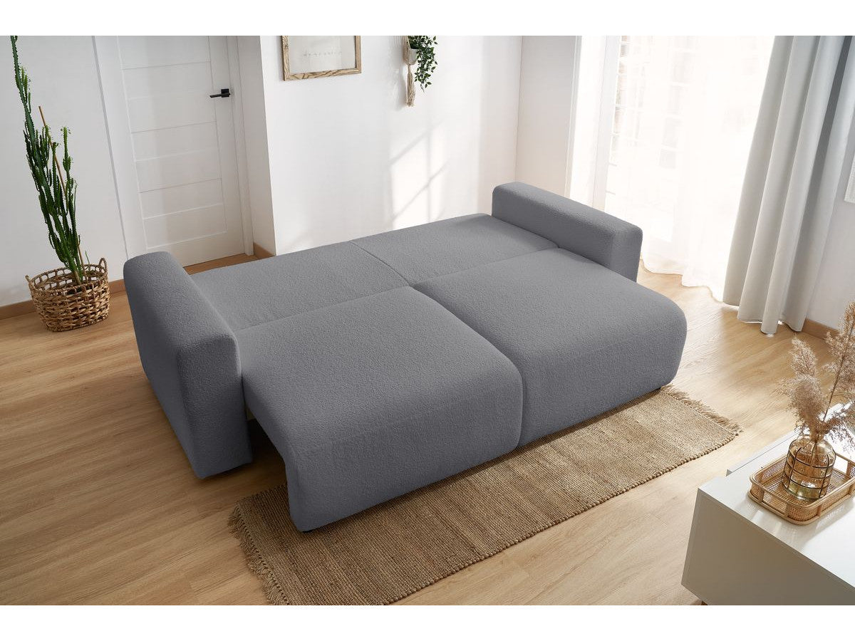 Canapea Extensibilă 3 locuri LIVIGNO, cu ladă de depozitare, 235x93x100 cm Prestige Home