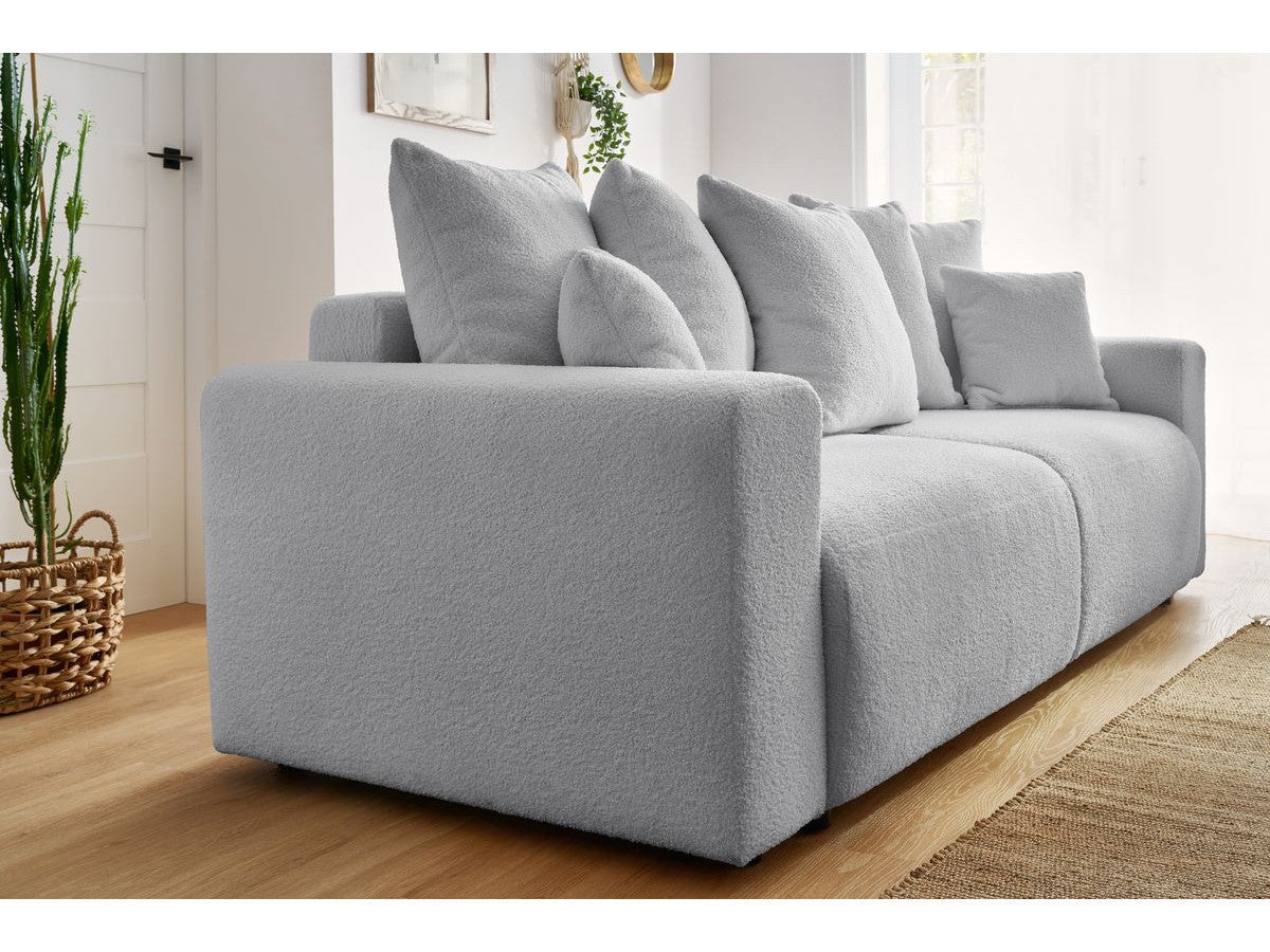 Canapea Extensibilă 3 locuri LIVIGNO, cu ladă de depozitare, 235x93x100 cm Prestige Home