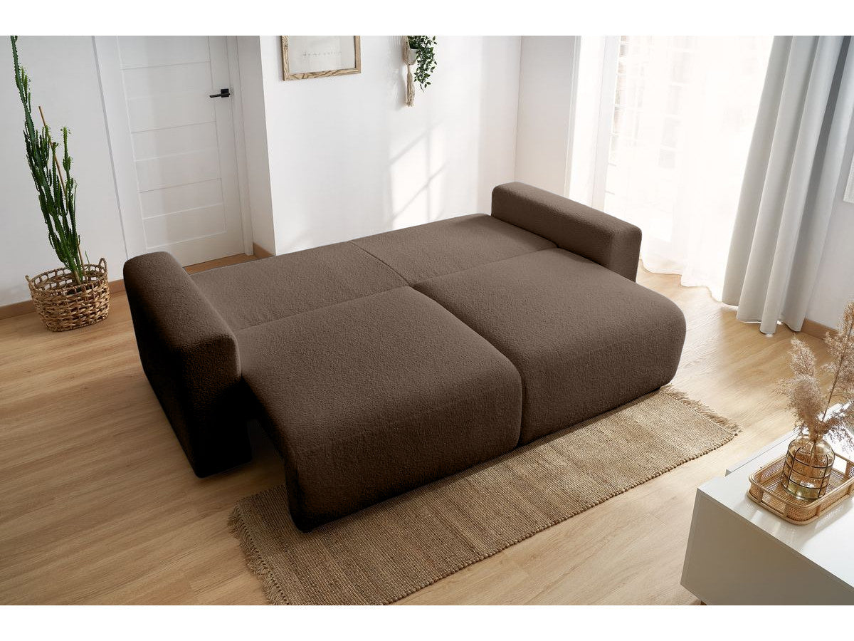 Canapea Extensibilă 3 locuri LIVIGNO, cu ladă de depozitare, 235x93x100 cm Prestige Home