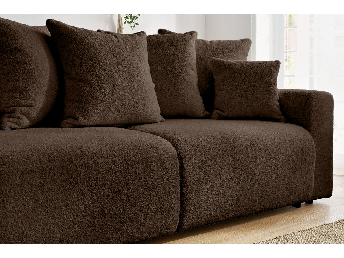 Canapea Extensibilă 3 locuri LIVIGNO, cu ladă de depozitare, 235x93x100 cm Prestige Home