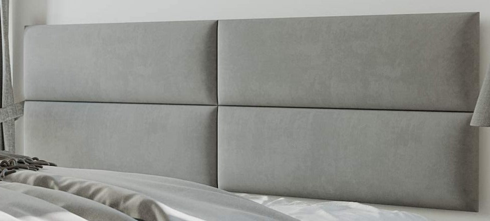 Panou decorativ tapitat gri 30 x 60 cm Arboteca