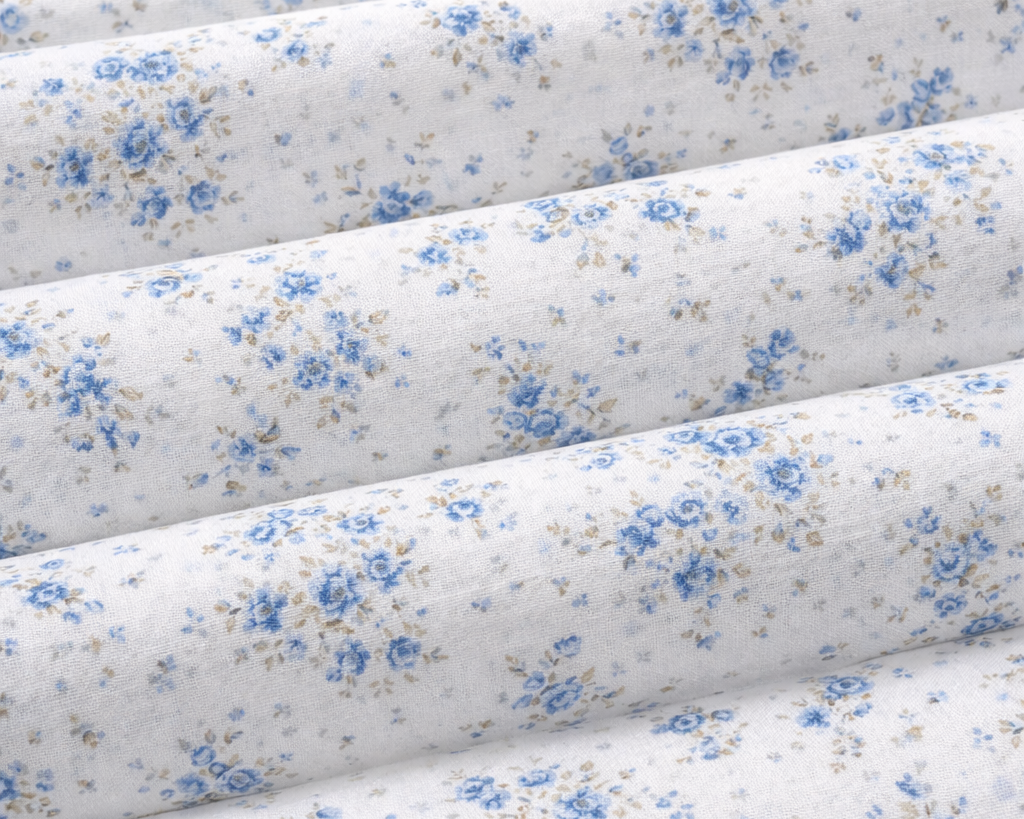 Lenjerie de pat flanel 100% bumbac, model Flori, 150 g/m², cu fermoar Arboteca