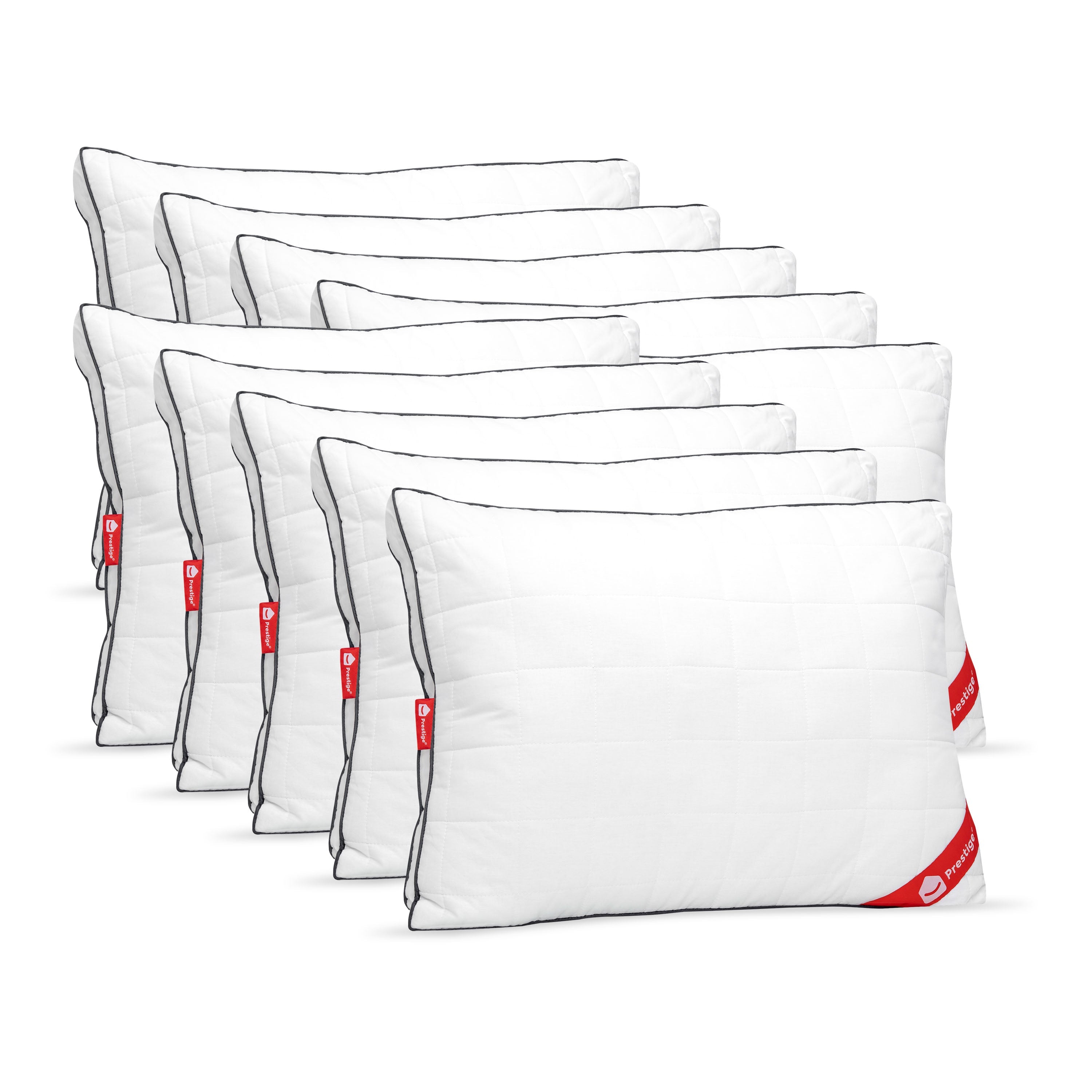 Set 10 x Perne Cotton Dream cu microfibră, husă bumbac, 50x70 cm Arboteca