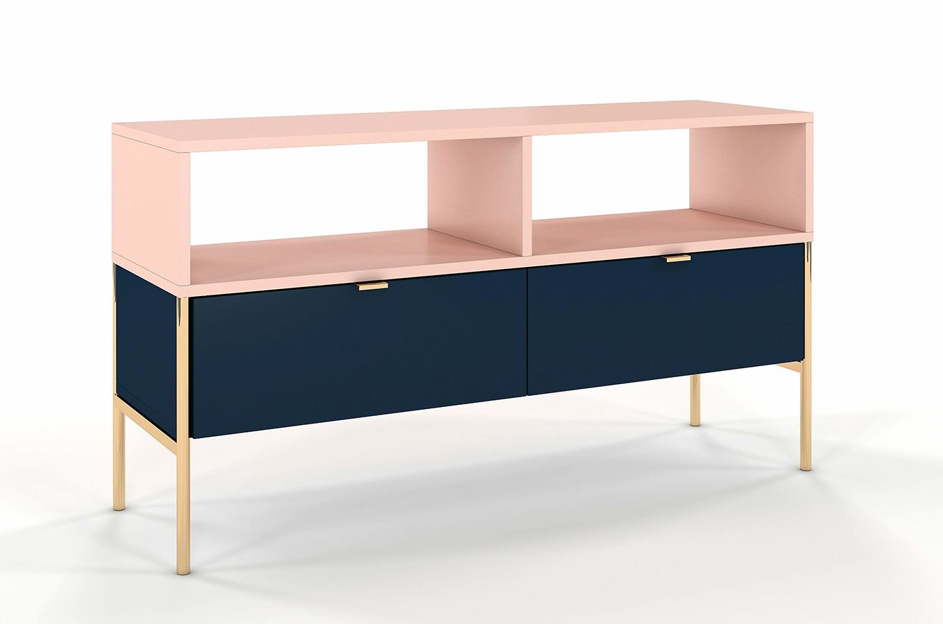 Comoda TV Elegance, Navy blue Arboteca