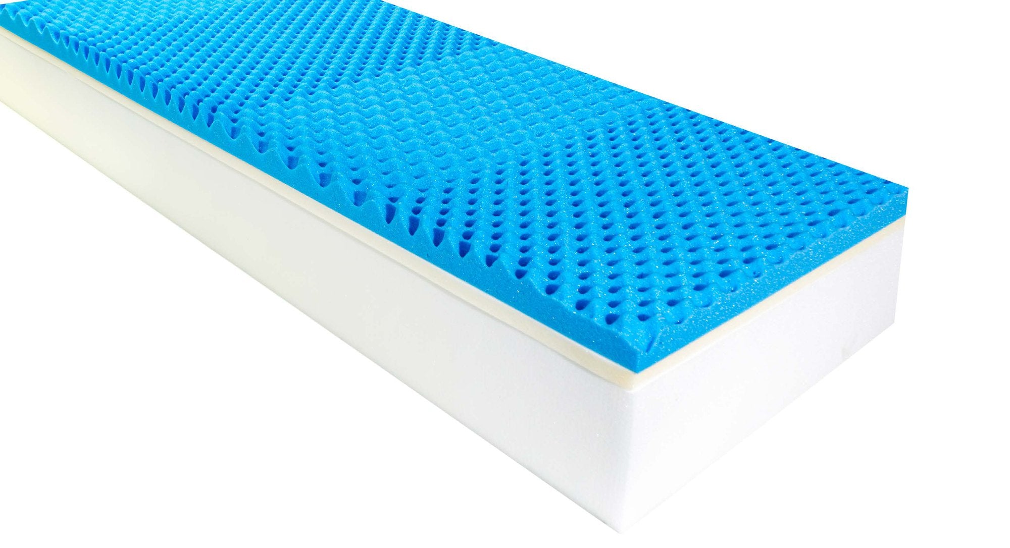Saltea memory foam Ergonomic Memory, 3 straturi, husă detașabilă la alegere, 24 cm Golden Dreams