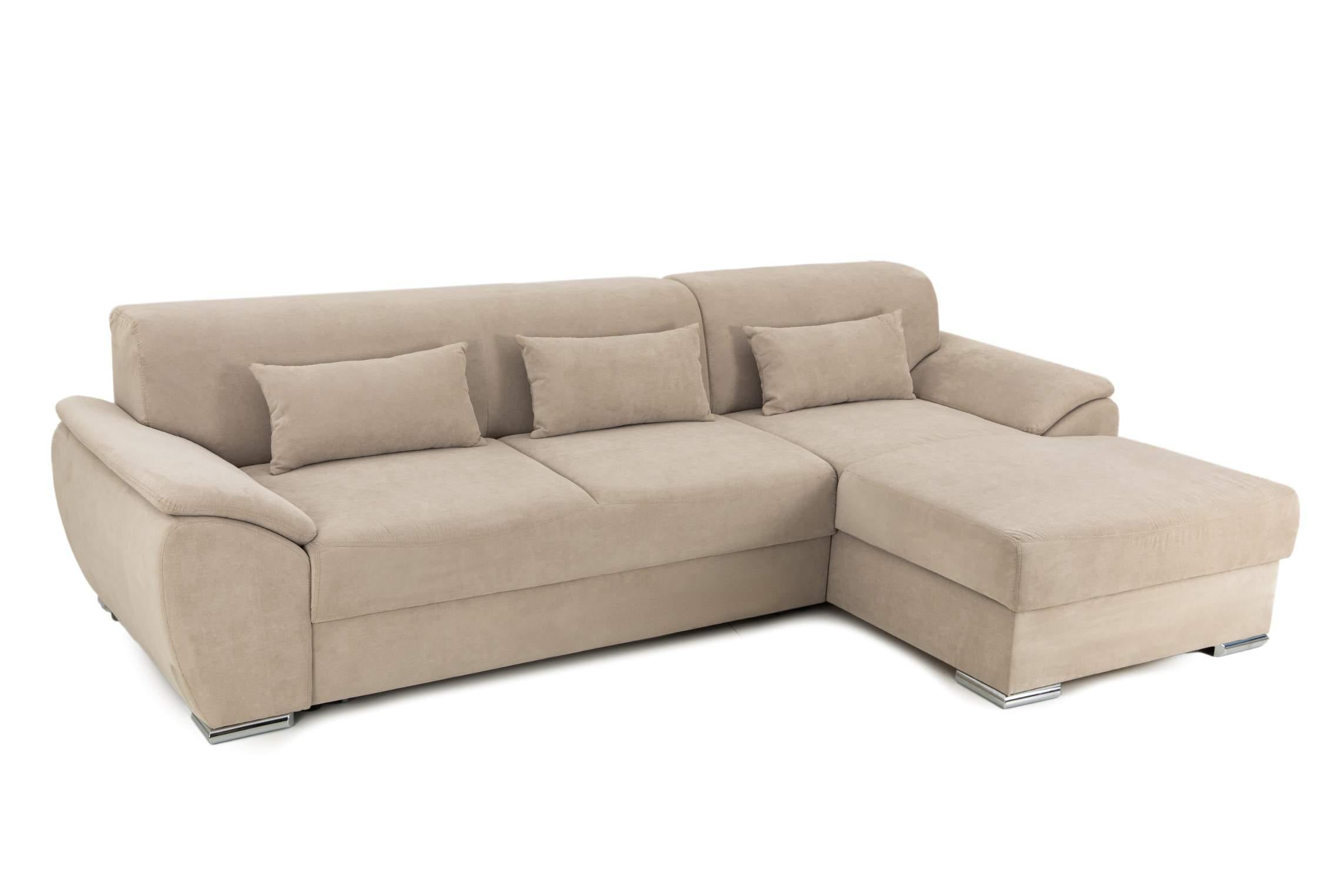 Colțar Extensibil PICASSO, cu ladă de depozitare, variante stânga/dreapta 300x170x80 cm #color_Bej-Enjoy